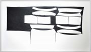 <p>Marion Baruch, <em>Linguaggio delle forme</em>, 2021, polyester fabric, 107 x 185.5 x 4 cm (framed)</p>
