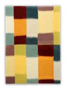 <p>Wiedemann/Mettler, <em>Color Moving 03</em>, 2022, javelle water on velvet, 170 x 126 x 11 cm</p>
