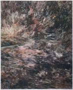 <p isrender="true">尤莉亚&middot;斯坦纳，<em>untitled</em>，2013，玻璃纸上油画，109.5 x 90 cm (带框)</p>
