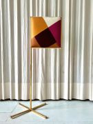 <p>Wiedemann/Mettler, <em>YVES</em>, 2017, SYL foulard galvanized, chromed system, 110 x 35 x 35 cm</p>
