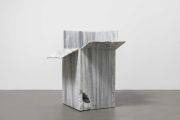 <p>Hu Qingyan, <em>The Hollow World II</em>, 2025, marble, 75.5 x 59 x 56 cm</p>

