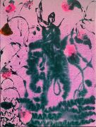 <p>Rebekka Steiger,&nbsp;<em>untitled,</em> 2025, tempera and acrylic ink on canvas, 40 x 30 cm</p>
