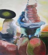 <p>Klodin Erb,&nbsp;<em>Serendipity / Heisse Tage,</em> 2013, Oil on canvas, 150 x 130 cm</p>

