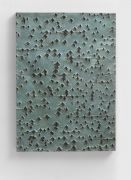 <p>Mirko Baselgia, <em>Landscape of growing I</em>,&nbsp;2017, 1AP, bronze (patina green), 77.5 x 56 x 4 cm, edition of 3 + 1 AP, photo: Stefan Altenburger</p>
