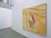 <p>展览现场，<em isrender="true">王兴伟&mdash;&mdash;大划船</em>，麦勒画廊北京-卢森，中国北京，2007年2月3日 － 3月31日</p>
