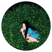 <p isrender="true">陈飞，<em isrender="true">花间戏</em>，2010，亚麻布、丙烯，&empty; 40 cm</p>
