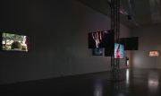 <p>展览现场，<em isrender="true">狂人日记</em>，新美术馆，美国纽约，2016年10月19日 &ndash; 2017年1月15日</p>
