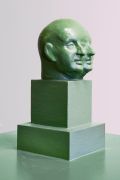 <p>乌尔斯&middot;吕蒂，<em>Selfportrait (small monument for important old men Nr. 3) </em>，2012 / 2019，青铜着色，独版，150 x 50 x 50 cm</p>
