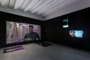 <p>展览现场，<em>狂人日记</em>，麦勒画廊 北京-卢森，中国北京，2017年9月9日－2017年10月22日</p>
