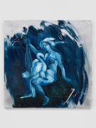 <p>Klodin Erb,&nbsp;<em>Leda und der Schwan #10,</em> 2024, Spray paint, oil, acrylic and glitter on canvas, 70 x 70 cm</p>
