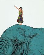 <p isrender="true">陈飞，<em isrender="true">走你</em>，2006，亚麻布、丙烯，100 x 80 cm</p>

