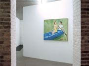 <p>展览现场，<em>王兴伟&mdash;&mdash;大划船</em>，麦勒画廊北京-卢森，中国北京，2007年2月3日 － 3月31日</p>
