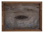 <p>L&ecirc;na B&ugrave;i,&nbsp;<em>flashbacks of the future no. 5,</em> 2024, ink and watercolor painting on silk, inkjet pigment on archival paper (fine art smooth pearl), 28 &times; 38 &times; 6.5 cm (framed)</p>
