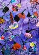 <p>Rebekka Steiger,&nbsp;<em>jardin Candidien,</em> 2024, acrylic ink and tempera on canvas, 200 x 145 cm</p>

