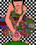 <p isrender="true">陈飞，<em isrender="true">小鸟</em>，2006，亚麻布、丙烯，150 x 80 cm</p>
