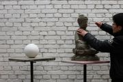 <p>Hu Qingyan, <em>Narrative by a Pile of Clay 1-40&nbsp;</em>(detail),&nbsp;2010-2011, c-print, unique set of 40 photos, each 20 x 30 cm</p>
