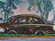 <p>Chen Zuo, <em>Little Car</em>, 2022, oil on canvas, 30 x 40 cm</p>
