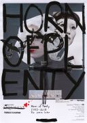 <p>托比亚斯&middot;卡斯帕，<em>Horn of Plenty (Raven)</em>，2019，纸上艺术微喷，丙烯，墨，杂志剪纸，硅，胶带，59 &times; 42 cm，63 &times; 46 cm (外框尺寸)，独版</p>

