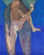 <p>罗瑟林德&middot;纳沙希比，<em>A Drop of Scent</em>，2020，布面油画，150 &times; 120 cm</p>

