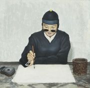 <p>Wang Xingwei, <em isrender="true">untitled (Chinese Brush No.1)</em>, 2009 - 2013, oil on canvas, 155 x 160 cm</p>
