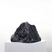 <p>Michel Comte, <em>Untitled (Black Murano Glass, Mountain 2)</em>,&nbsp;2017, 1/2, hand crafted murano glass, granite dust, 40 x 29 x 20 cm, edition of 2 + I AP</p>
