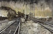 <p>孟煌，<em>远方No. 2</em>，2011，布面油画，180 x 280 cm</p>
