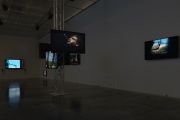 <p>展览现场，<em>狂人日记</em>，新美术馆，美国纽约，2016年10月19日 &ndash; 2017年1月15日</p>
