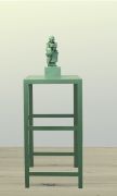 <p>乌尔斯&middot;吕蒂，<em>Selfportrait (small monument for important old men Nr. 2) </em>，2012 / 2019，青铜着色，独版，150 x 50 x 50 cm</p>
