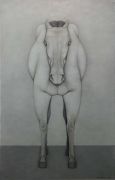 <p>Shao Fan, <em isrender="true">Front of a Horse</em>, 2012, oil on canvas, 220 x 140 cm&nbsp;</p>
