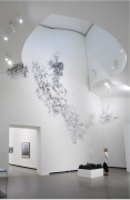 <p><em>o.T.</em>, 2015, wall drawing, gouache, Marta Herford Museum, Germany</p>
