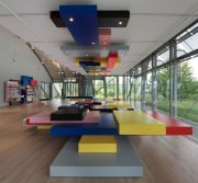 <p>Lang/Baumann, <em>Module #4</em>, 2016, laminated wood,&nbsp; 9 x 2.8 x 3.5 m, 5 x 0.9 x 3.2 m, installation view, Zentrum Paul Klee, Bern, Switzerland</p>
