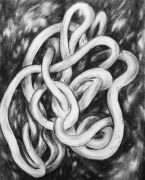 <p isrender="true">尤莉亚&middot;斯坦纳，<em>loop</em>，2019，纸上水粉，2 mm铝复合板上装裱，55.5 x 45 cm</p>
