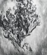 <p>尤莉亚&middot;斯坦纳，<em>untitled I</em>，2019，纸上水粉，160 x 140 cm</p>
