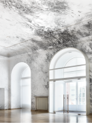 <p><em>all around now</em>, 2020, walldrawing, gouache, Museum Pfalzgalerie Kaiserslautern, Germany, photo by Serge Hasenb&ouml;hler</p>

