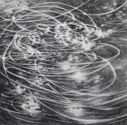 <p>尤莉亚&middot;斯坦纳，<em>circular flight III</em>，2020，纸上水粉，138 x 140 cm</p>
