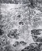 <p>Julia Steiner, <em>root VII</em>, 2021, gouache on paper, 110 x 92 cm; 120 x 102 x 6.5 cm (framed)</p>
