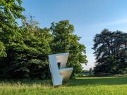 <p>Exhibition view, Lang/Baumann, <em>Up #5</em>, Holz, Lack, 7,2 x 2,8 x 4,4m, Group exhibition, 2022, <em>Open House</em>, Parc Lullin, Genthod, Switzerland</p>
