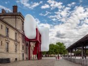 <p>Exhibition view, Lang/Baumann, <em>Comfort #20</em>, Polyestergewebe, Gebl&auml;se, 14 x 6,8 x 10,4m, Group exhibition, 2022, <em>L'Air des G&eacute;ants</em>, Parc de la Villette, Paris, France</p>
