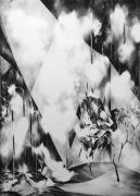 <p>Julia Steiner,<em> interior (folded light</em>), 2013, gouache on paper, 210 x 150 cm</p>
