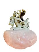 <p>Wiedemann/Mettler, <em>BODYBUILDING 51</em>, 2024, porcelain and glazed ceramics, 20 x 20 x 24 cm</p>
