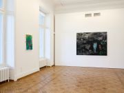 <p>展览现场，<em>Rebekka Steiger. BĪNGFĒNG</em>，图恩美术馆，瑞士图恩，2025年4月5日 &ndash; 8月3日</p>
