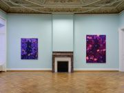 <p>展览现场，<em>Rebekka Steiger. BĪNGFĒNG</em>，图恩美术馆，瑞士图恩，2025年4月5日 &ndash; 8月3日</p>
