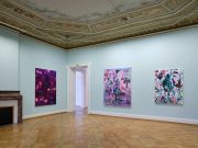 <p>展览现场，<em>Rebekka Steiger. BĪNGFĒNG</em>，图恩美术馆，瑞士图恩，2025年4月5日 &ndash; 8月3日</p>
