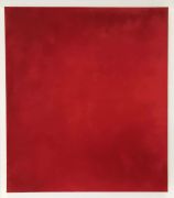 <p>Michel Comte, <em>Red Rain II</em>,&nbsp;2019, pigment, ink, salt on canvas, 140 x 120 cm canvas size, 162 x 142 x 12 cm framed</p>
