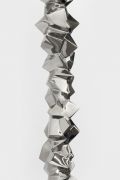 <p>Not Vital, <em>Modern Medieval&nbsp;</em>(detail),&nbsp;2016, stainless steel, 307 x 12 x 12 cm</p>
