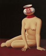 <p isrender="true">王兴伟，<em isrender="true">无题（痰盂儿）</em>，2008，布面油画，168 x 138 cm</p>
