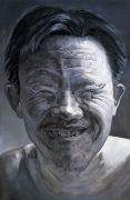 <p>Meng Huang,<em>&nbsp;International Face no. 2</em>,&nbsp;2003, oil on canvas, 280 x 180 cm</p>
