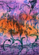 <p>Rebekka Steiger,&nbsp;<em>untitled,</em> 2025, acrylic ink on tempera, 240 x 170 cm</p>
