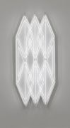 <p isrender="true">Yang Mushi, <em isrender="true">Illuminating 3</em>, 2018, white neon tube, iron sheet, stone-like coating, 215.8 x 86.8 x 18 cm</p>
