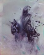 <p>Rebekka Steiger,&nbsp;<em>untitled,</em> 2025, ink and acrylic ink on canvas, 100 x 80 cm</p>
